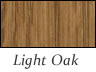 light oak double hung window